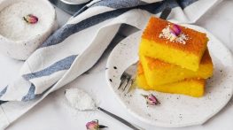 کیک باقلوایی