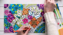 فواید رنگ آمیزی برای بزرگسالان