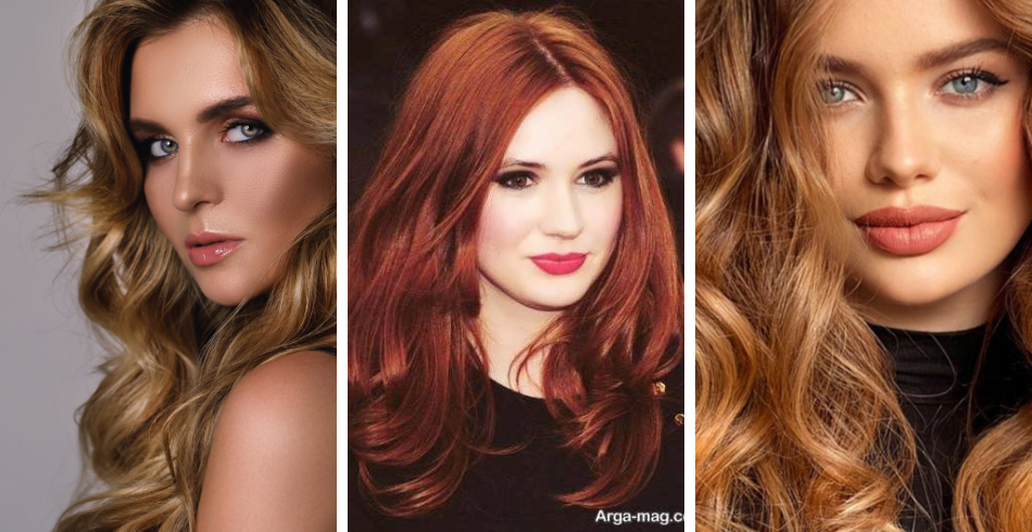 رنگ مو برای جوان نشان دادن صورت