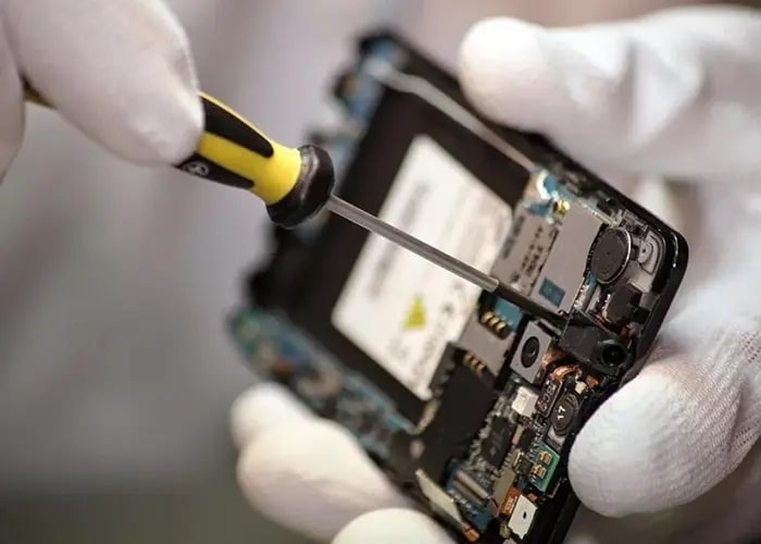 آب خوردن گوشی سامسونگ