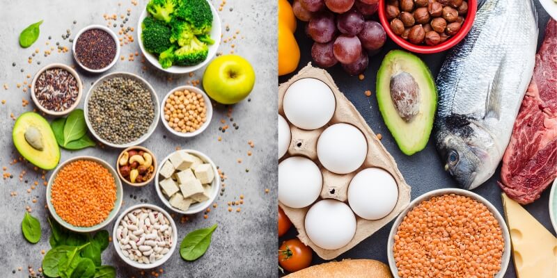 تغذیه سالم برای داشتن پوستی صاف