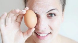 ماسک سفیده تخم مرغ