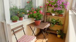 دیزاین بالکن کوچک