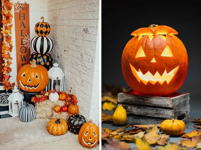 ایده های جذاب تزئین کدو تنبل برای شب یلدا + تصاویر تزیین halovin 12