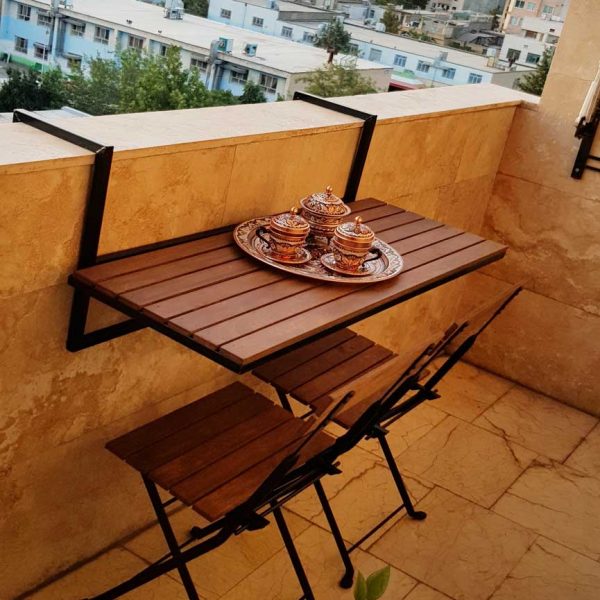 15 ترفند جذاب برای دیزاین بالکن کوچک آپارتمانی + تصاویر