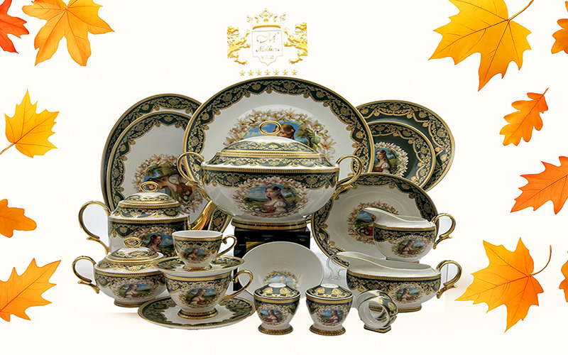 چرا بعضی از ظروف غذاخوری بعد از مدتی کدر میشوند؟ سرویس چینی