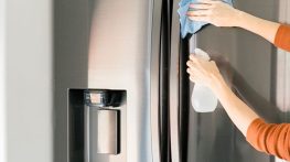 از بین بردن خط و خش روی یخچال