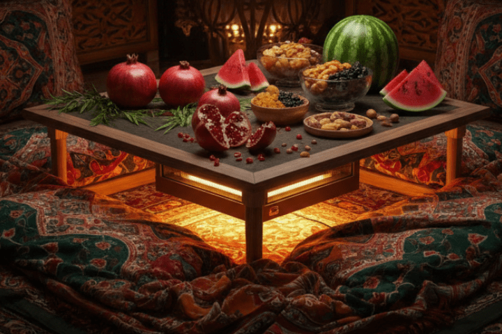 کرسی برقی؛ گرمای اصیل شب یلدا با آرامش و ایمنی بیشتر کرسی برقی؛ گرمای اصیل شب یلدا با آرامش و ایمنی بیشتر