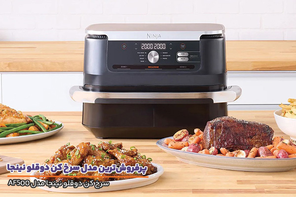 سرخ کن دوقلو نینجا مدل AF500