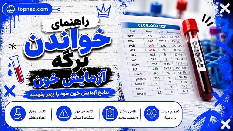 راهنمای خواندن برگه آزمایش خون از صفر تا صد؛ آموزش کامل تفسیر مهمترین فاکتورهای آزمایش خون راهنمای خواندن برگه آزمایش خون از صفر تا صد؛ آموزش کامل تفسیر مهمترین فاکتورهای آزمایش خون