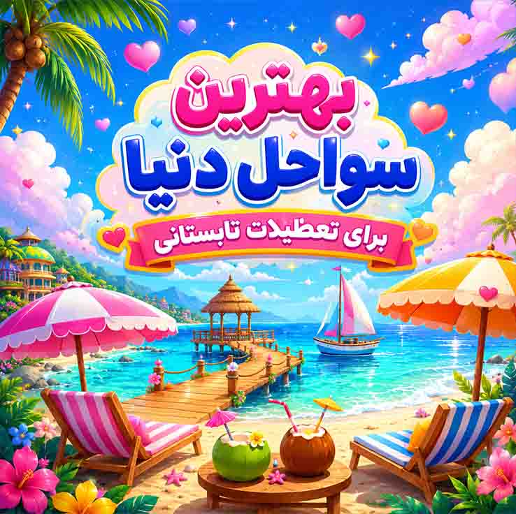 سواحل مناسب برای خانواده – آرامش و ایمنی در اولویت
