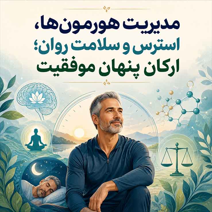 مدیریت هورمون‌ها، استرس و سلامت روان؛ ارکان پنهان موفقیت