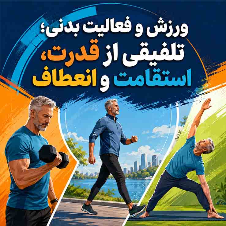 ورزش و فعالیت بدنی؛ تلفیقی از قدرت، استقامت و انعطاف