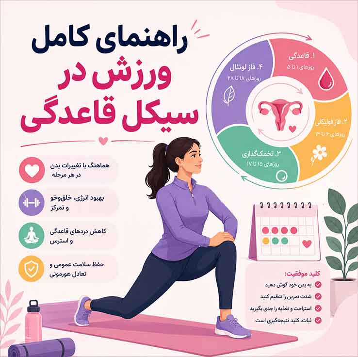 جدول خلاصه: چه روزهایی چه تمرینی کنیم؟