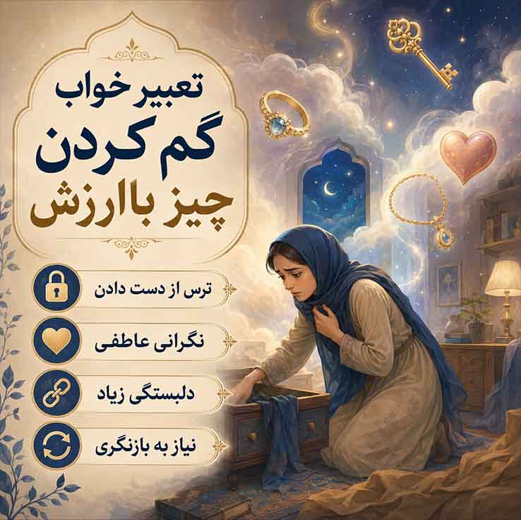تعبیر خواب گم کردن چیز باارزش؛ نشانه چیست؟ از نظر علم روانشناسی – گم کردن در خواب نماد چیست؟