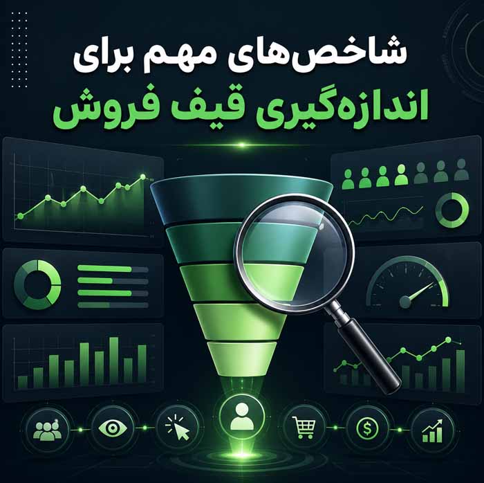شاخص‌های مهم برای اندازه‌گیری قیف فروش