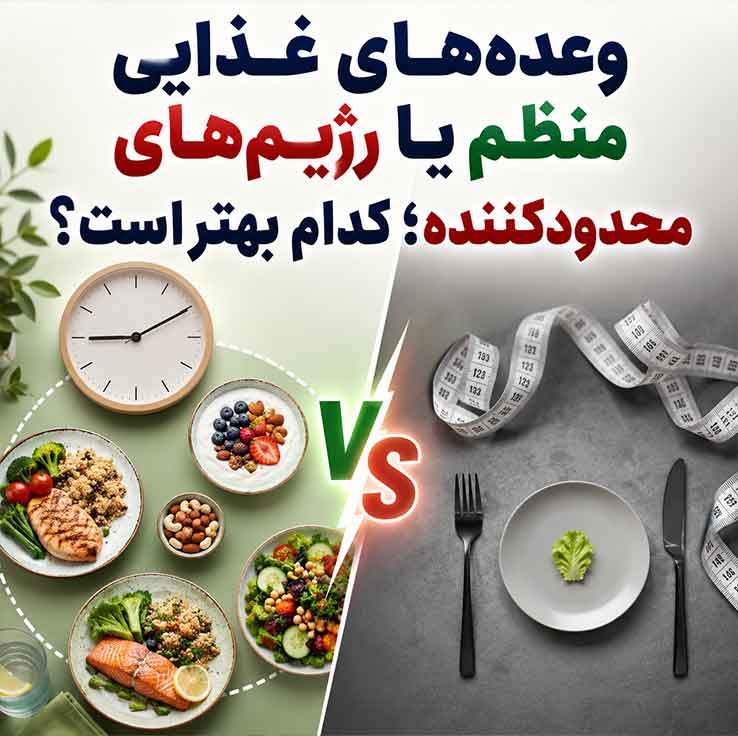 وعده‌های غذایی منظم یا رژیم‌های محدودکننده؛ کدام بهتر است؟