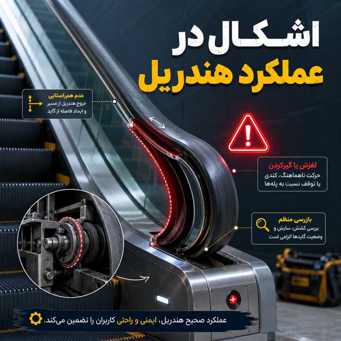 اشکال در عملکرد هندریل