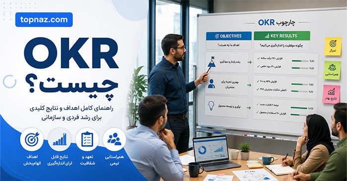 OKR چیست؟؛ تفاوت Objective و Key Result؛ مقایسه OKR با KPI و کاربرد همزمان آنها OKR چیست؟؛ تفاوت Objective و Key Result؛ مقایسه OKR با KPI و کاربرد همزمان آنها