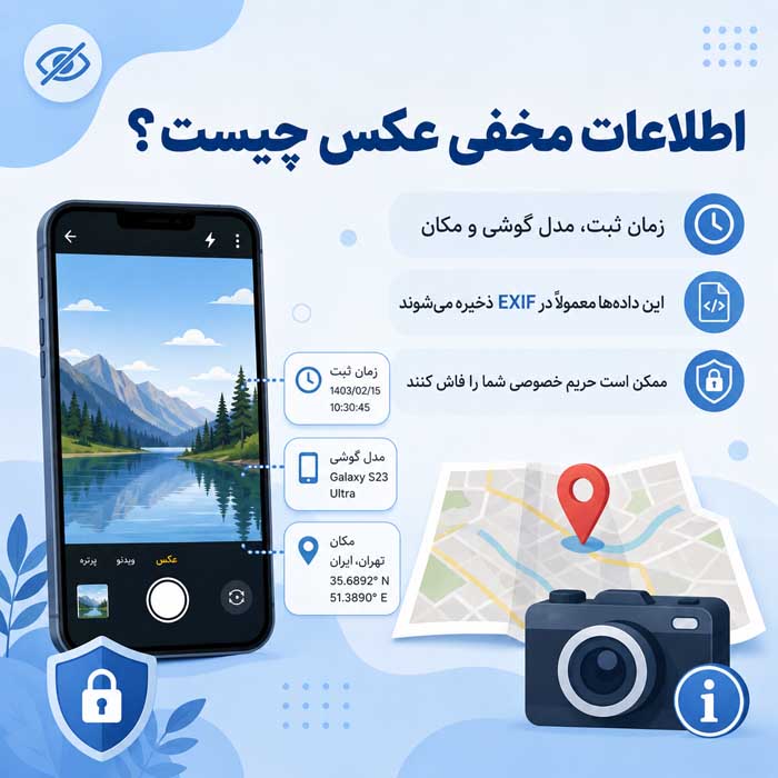 اطلاعات مخفی عکس چیست؟