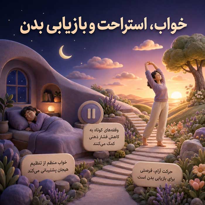 خستگی همدلی چیست؟؛ نشانههای فرسودگی عاطفی از کمک به دیگران؛ راههای مرزبندی و بازیابی انرژی خواب، استراحت و بازیابی بدن