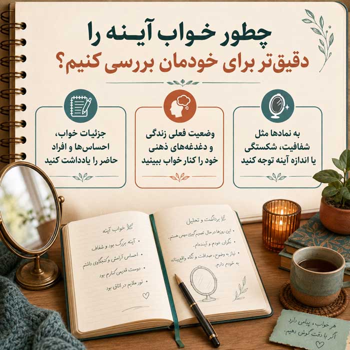 چطور خواب آینه را دقیق‌تر برای خودمان بررسی کنیم؟