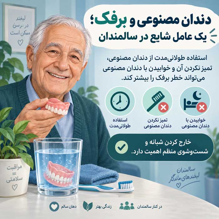 برفک دهان چیست؟؛ علائم و علتهای عفونت کاندیدا؛ درمان و راههای کاهش عود دندان مصنوعی و برفک؛ یک عامل شایع در سالمندان