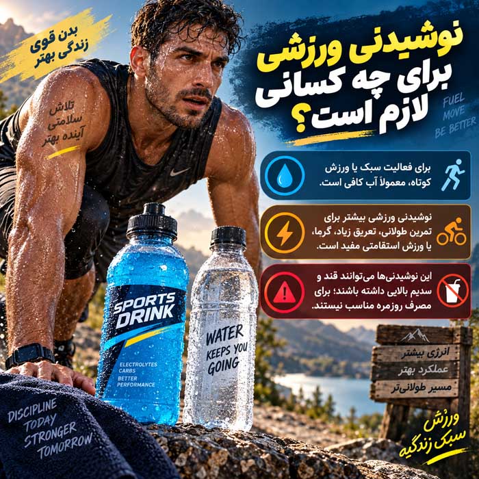 تاثیر نوشیدنیها بر سلامت افراد؛ کدام نوشیدنی مفید است و کدام باید محدود شود؟ نوشیدنی ورزشی برای چه کسانی لازم است؟