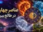 عناصر چهارگانه در طالع‌بینی