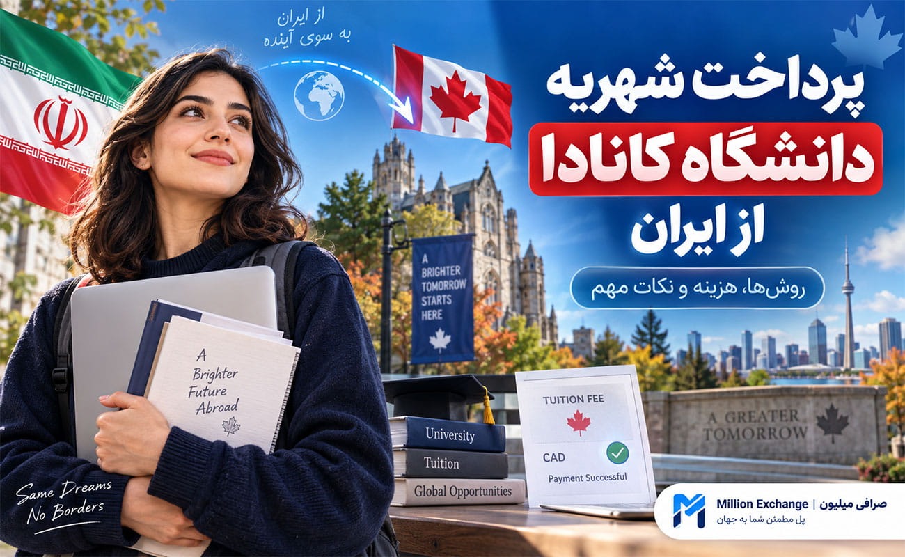 پرداخت شهریه دانشگاه کانادا از ایران؛ روشها، هزینه و نکات مهم پرداخت شهریه دانشگاه کانادا از ایران؛ روشها، هزینه و نکات مهم