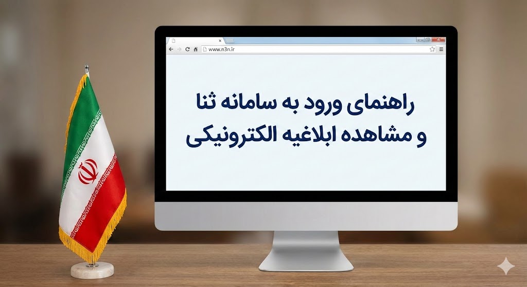 چگونه ابلاغیه را ببینیم؟ آموزش مشاهده ابلاغیه ثنا با کد ملی و موبایل اگر ابلاغیه را باز نکنیم چه میشود؟