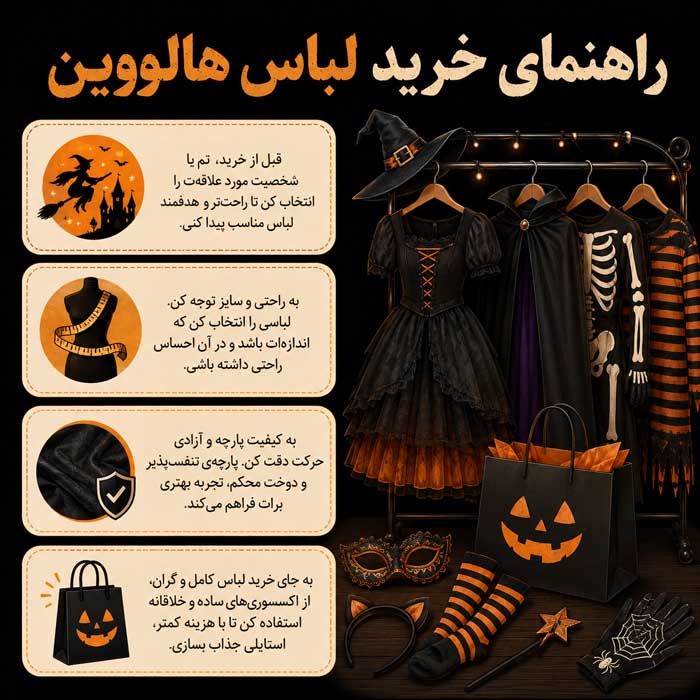 راهنمای خرید لباس هالووین