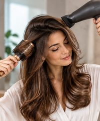 چگونه با سشوار به مو حجم بدهیم؟ تکنیک‌های ساده برای داشتن موهایی خوش‌حالت