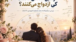 متولدین ماههای مختلف کی ازدواج میکنند؟ طالعبینی زمان ازدواج ۱۲ ماه سال متولدین ماههای مختلف کی ازدواج میکنند؟ طالعبینی زمان ازدواج ۱۲ ماه سال
