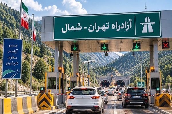 عوارض آزادراه تهران شمال در تعطیلات ۷۲۰ هزار تومان شد! هزینه سفر به شمال با آزادراه تهران شمال