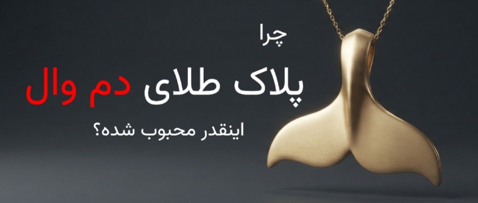 چرا پلاک طلای دم وال اینقدر محبوب شده؟ چرا پلاک طلای دم وال اینقدر محبوب شده؟