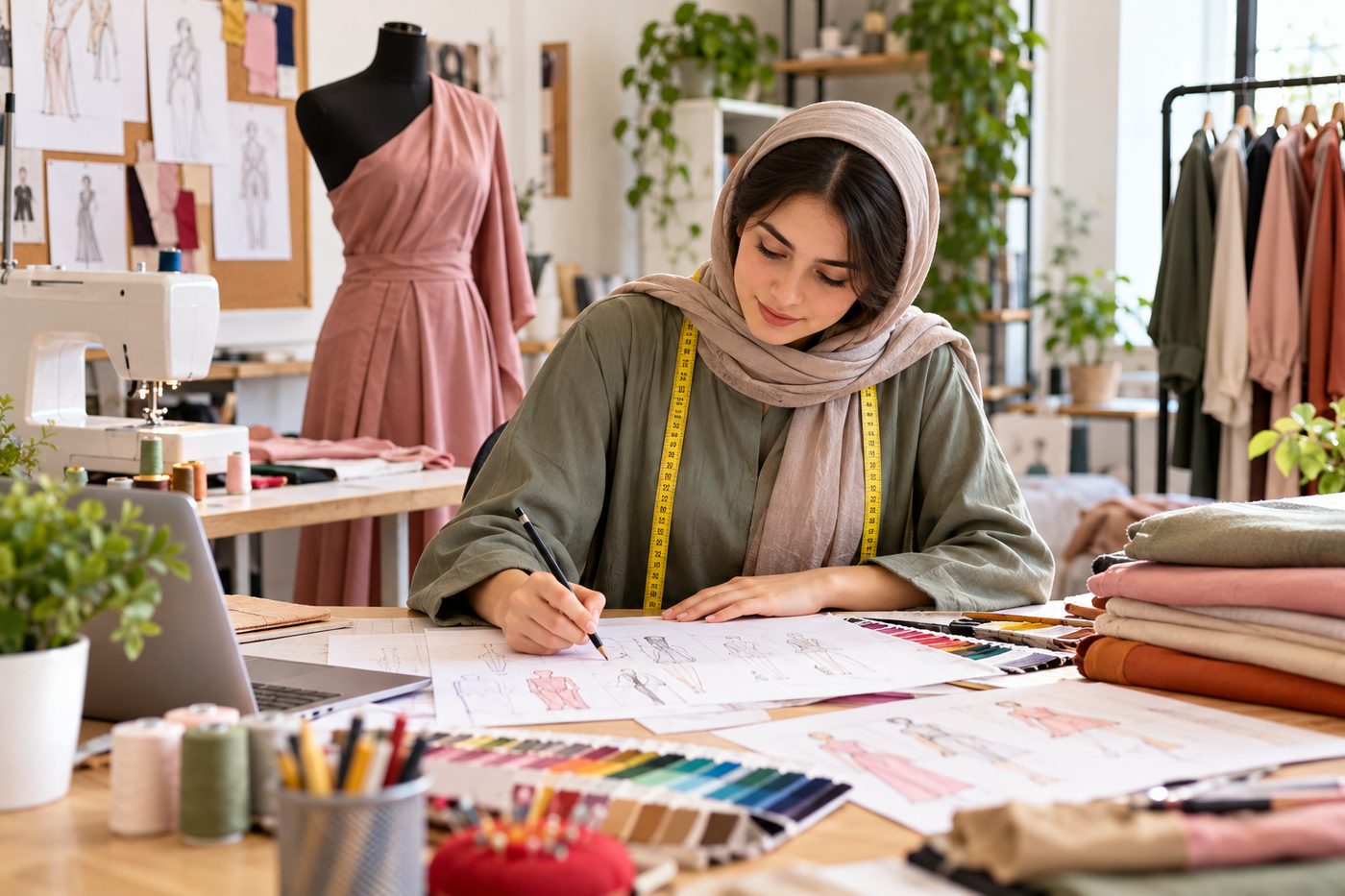 از اولین الگو تا اولین سفارش؛ نقشه راه یادگیری خیاطی برای ورود حرفهای به دنیای لباس شروع خیاطی با ابزارهای پایه و تمرین طراحی در آتلیه