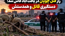 راز قتل چوپان در یافت‌آباد فاش شد | دستگیری قاتل و همدستش