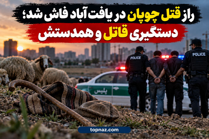 راز قتل چوپان در یافت‌آباد فاش شد