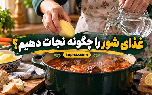 غذای شور را چگونه نجات دهیم؟؛ روش گرفتن شوری انواع غذا؛ از خورش و سوپ تا برنج و ماکارونی