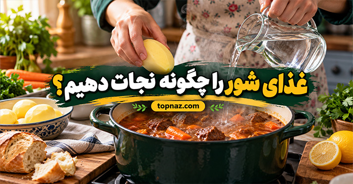 غذای شور را چگونه نجات دهیم؟؛ روش گرفتن شوری انواع غذا؛ از خورش و سوپ تا برنج و ماکارونی غذای شور را چگونه نجات دهیم؟؛ روش گرفتن شوری انواع غذا؛ از خورش و سوپ تا برنج و ماکارونی