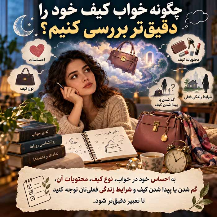 چگونه خواب کیف خود را دقیق‌تر بررسی کنیم؟