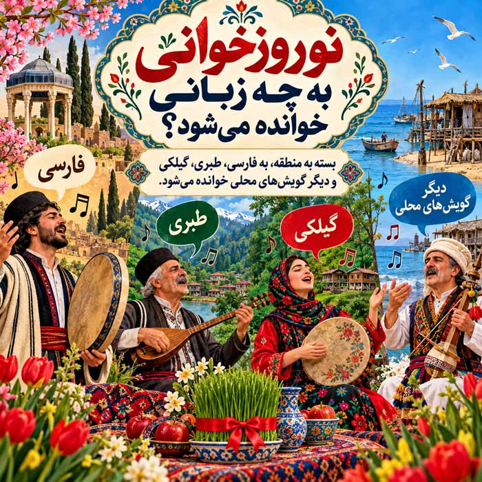 نوروزخوانی چیست؟؛ آیین استقبال از بهار در شمال ایران؛ آوازها، اشعار و رسم مژدگانی نوروزخوانی به چه زبانی خوانده میشود؟