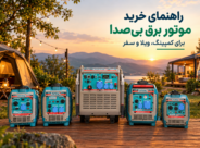 راهنمای خرید موتور برق بی صدا برای کمپینگ، باغ و ویلا