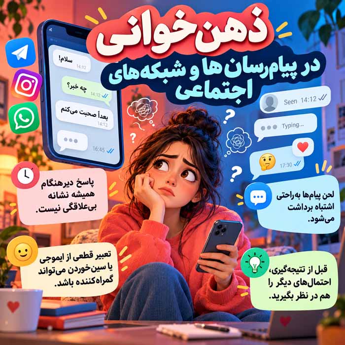 ذهن‌خوانی در پیام‌رسان‌ها و شبکه‌های اجتماعی