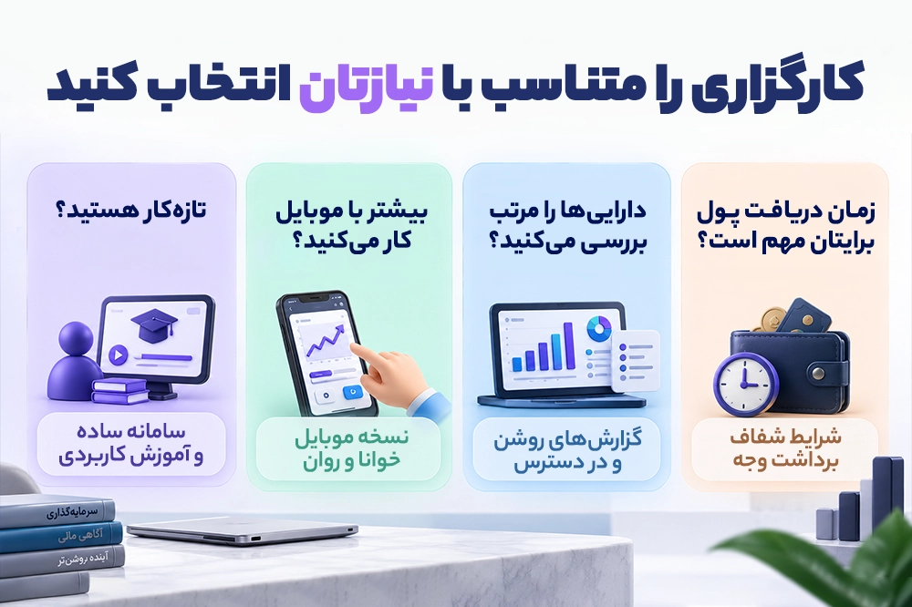 مهم‌ترین معیارهای انتخاب کارگزاری بورس