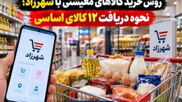 روش خرید کالاهای معیشتی با شهرزاد؛ نحوه دریافت ۱۲ کالای اساسی
