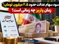 سود سهام عدالت حدود ۲.۵ میلیون تومان؛ زمان واریز چه زمانی است؟ سود سهام عدالت حدود ۲.۵ میلیون تومان